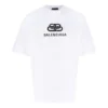 Interlocked BB Regular Fit T-Shirt „White“ 578139TEV489044