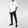 Interlocked BB Regular Fit T-Shirt „White“ 578139TEV489044