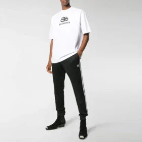Interlocked BB Regular Fit T-Shirt „White“ 578139TEV489044