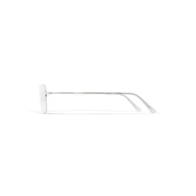 Invisible Rectangle Sonnenbrille „Silber“ 768058T00051402