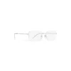 Invisible Rectangle Sonnenbrille „Silber“ 768058T00051402