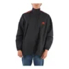 Jacke mit doppeltem Reißverschluss und Ärmeln „Schwarz“ 602278TG0114100