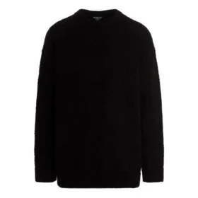 Jacquard-Logo-Strickpullover „Schwarz“ 662728T31661000