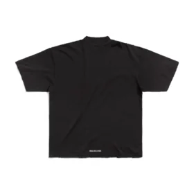 „Je t’aime“-T-Shirt, Large Fit, „Schwarz“ 744439TOVM79070