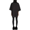 „Je t’aime“-T-Shirt, Large Fit, „Schwarz“ 744439TOVM79070