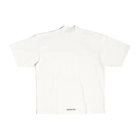 „Je t’aime“-T-Shirt, Large-Passform „Weiß“ 744439TOVM79079