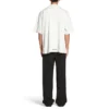 „Je t’aime“-T-Shirt, Large-Passform „Weiß“ 744439TOVM79079