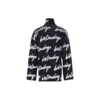 Jersey-Pullover mit Rollkragen und Scribble-Logo „Schwarz“ 625927T31801070