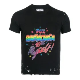 Jersey-T-Shirt mit Grafikprint in Small-Fit und Used-Optik „Washed Black“ 612964TMVH31055 Jersey-T-Shirt mit Grafikprint in Small-Fit und Used-Optik „Washed Black“ 612964TMVH31055