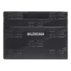 Kartenetui mit geprägten Monogrammen an Schlüsselanhänger-Box „Schwarz“ 717763210JS1000