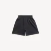 Kinder – Jogging-Shorts in Schwarz, verwaschen