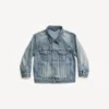 Kinder – Oversize-Jacke im Stil einer Political Campaign in Hellblau Kinder – Oversize-Jacke im Stil einer Political Campaign in Hellblau