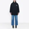 Klassischer Logo-Aufdruck, Unisex, Schwarz 578135TIV531070
