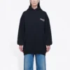 Klassischer Logo-Aufdruck, Unisex, Schwarz 578135TIV531070
