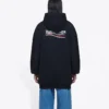 Klassischer Logo-Aufdruck, Unisex, Schwarz 578135TIV531070