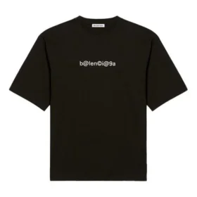 Klassisches Logo, groß, kurzärmelig, Unisex, schwarz 620941TIV501070 Klassisches Logo, groß, kurzärmelig, Unisex, schwarz 620941TIV501070