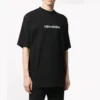 Klassisches Logo, groß, kurzärmelig, Unisex, schwarz 620941TIV501070