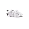 Knife Chemise 40 mm Slingback „Weiß“ 786223WB1H29000