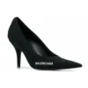 Knife Knit 80 mm High Heels „Schwarz“ 628602W18021090