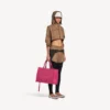 Kürzliche Techwear-Jacke für Damen in Camel Kürzliche Techwear-Jacke für Damen in Camel