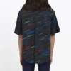 Kurzarm-Shirt mit Logo-Print „Black“ 556869TDL542771
