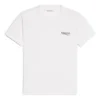 Kurzarm-T-Shirt mit Alphabet-Logo-Aufdruck „White“ 612964TIV529040