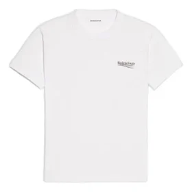 Kurzarm-T-Shirt mit Alphabet-Logo-Aufdruck „White“ 612964TIV529040 Kurzarm-T-Shirt mit Alphabet-Logo-Aufdruck „White“ 612964TIV529040