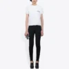 Kurzarm-T-Shirt mit Alphabet-Logo-Aufdruck „White“ 612964TIV529040