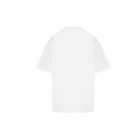 Kurzarm-T-Shirt mit Crown-Logo-Alphabet-Aufdruck, Weiß, 594599TGV489000 Kurzarm-T-Shirt mit Crown-Logo-Alphabet-Aufdruck, Weiß, 594599TGV489000