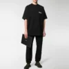 Kurzarm-T-Shirt mit Political Campaign-Logo „Schwarz“ 612964TKVJ11070