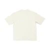 Kurzarm-T-Shirt mit Scissor-Crest-Logo „Cream“ 612966TMVA29069