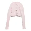 Kurze Strickjacke „Pink“ 793604T33285000