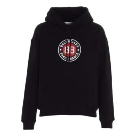 Langarm-Hoodie mit BB-Logo, schwarz 612959TJVD71000 Langarm-Hoodie mit BB-Logo, schwarz 612959TJVD71000