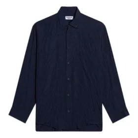Langarm-Shirt in weiter Passform „Blue“ 658956TLM164100