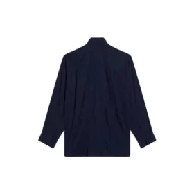 Langarm-Shirt in weiter Passform „Blue“ 658956TLM164100