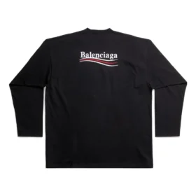 Langarm-T-Shirt für die Political Campaign, Large Fit „Schwarz“ 681046TKVJ11070 Langarm-T-Shirt für die Political Campaign, Large Fit „Schwarz“ 681046TKVJ11070