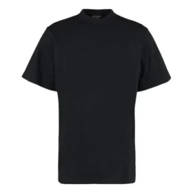 Langarm-T-Shirt mit verlängertem Rückensaum, Boxy-Fit „Schwarz“ 681045TLVH91070 Langarm-T-Shirt mit verlängertem Rückensaum, Boxy-Fit „Schwarz“ 681045TLVH91070