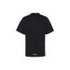 Langarm-T-Shirt mit verlängertem Rückensaum, Boxy-Fit „Schwarz“ 681045TLVH91070