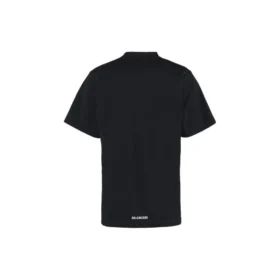 Langarm-T-Shirt mit verlängertem Rückensaum, Boxy-Fit „Schwarz“ 681045TLVH91070 Langarm-T-Shirt mit verlängertem Rückensaum, Boxy-Fit „Schwarz“ 681045TLVH91070