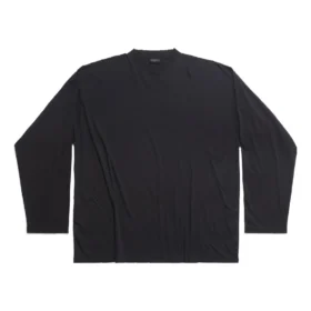 Langarm-T-Shirt Oversized „Black Faded“ 739783TOVF49034 Langarm-T-Shirt Oversized „Black Faded“ 739783TOVF49034