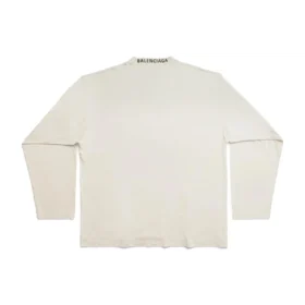 Langarm-T-Shirt Oversized „Off White“ 739783TOVF49199 Langarm-T-Shirt Oversized „Off White“ 739783TOVF49199