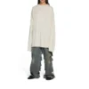 Langarm-T-Shirt Oversized „Off White“ 739783TOVF49199