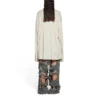 Langarm-T-Shirt Oversized „Off White“ 739783TOVF49199