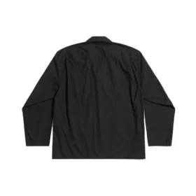 Langarmhemd, mittlere Passform „Black“ 658844TEM161000