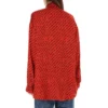 Langarmshirt mit Logo-Aufdruck, rot, 623037TJLI16167