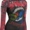 Langes Tie-Dye-Kleid für Damen in Schwarz Langes Tie-Dye-Kleid für Damen in Schwarz
