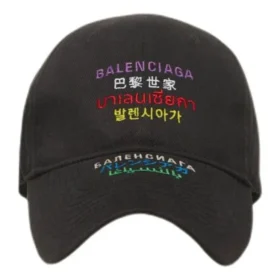 Languages Logo Cap „Black Multicolor“ 641238410B21098
