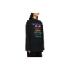 Languages Logo Langarm-T-Shirt „Black Multicolor“ 641667TJVI32771