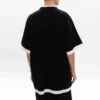 Layer-T-Shirt Oversized „Schwarz Weiß“ 644693TIVG61070