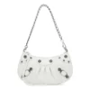 Le Cagole Le Cagole Mini-Tasche mit Kette „Weiß“ 6958141VG9Y9104